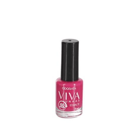 Esmalte Segundos Rosa Trancoso Ml Viva Unhas Odorata Cosm Ticos