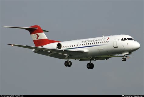 Oe Lfr Austrian Airlines Fokker F Mark Photo By Piet