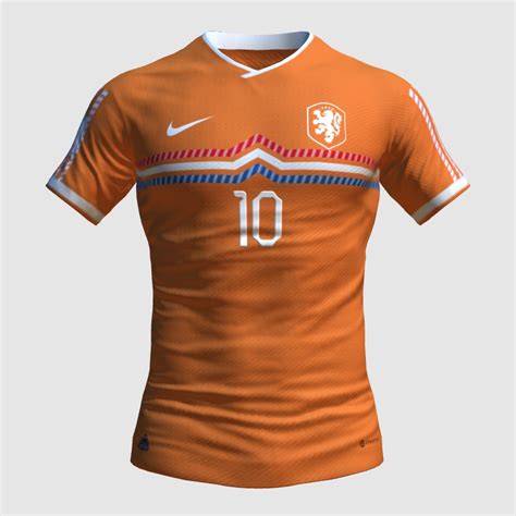 Netherlands Home Kit Concept Euro 2024 FIFA 23 Kit Creator Showcase