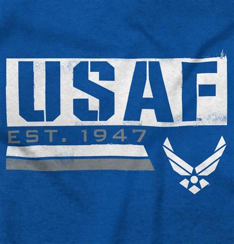 Usaf Us Air Force Wings Logo Military T Long Sleeve Tshirt For Men Or Women Etsy