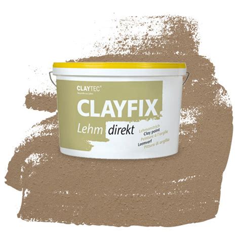 Декоративная глиняная краска- штукатурка CLAYFIX 2.0 натурально ...