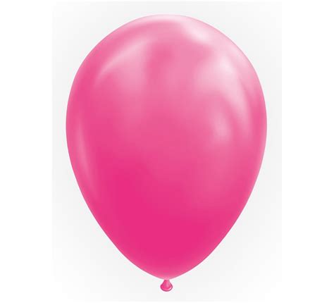 Pack De Ballons Couleur Rose Intense De Cm