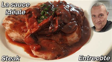 La sauce vin rouge ou Bordelaise pour sublimer steak et entrecôte YouTube