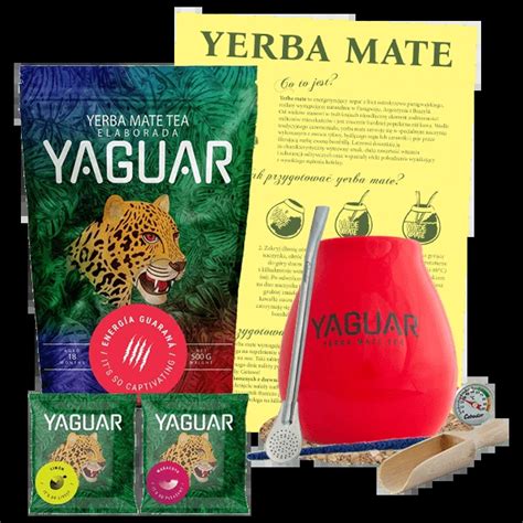 Zestaw Yerba Mate Yaguar Energia G Akcesoria Yerba Mate Sklep