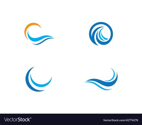 Water Wave Royalty Free Vector Image VectorStock