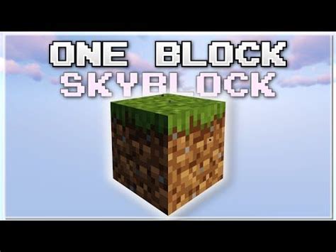 Minecraft One Block Skyblock But Its Hardcore 1 Minecraft