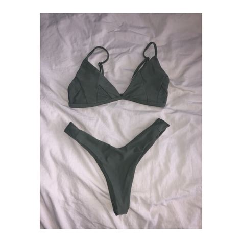 Swim Olive Green Bikini Set Poshmark