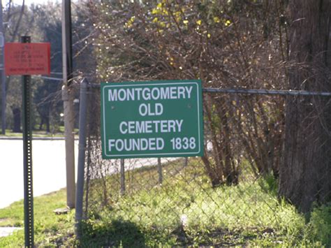 Old Methodist Church Cemetery In Montgomery Texas Find A Grave Cemetery