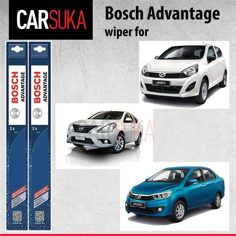 Bosch Advantage Wiper For Perodua Axia Bezza Nissan Almera