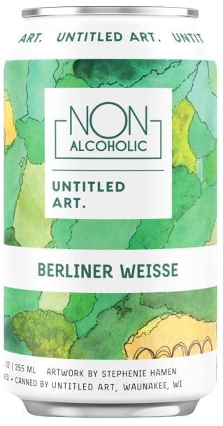 Untitled Art Brewing Non Alcoholic Berliner Weisse 6 pack 12 oz. - Buster's Liquors & Wines