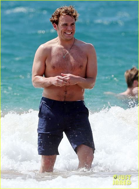 Finnick S Looking Fine Sam Claflin Goes Shirtless In Hawaii Photo 3097928 Bikini Sam