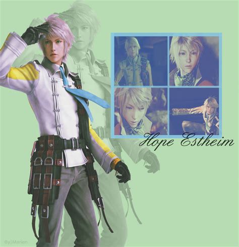 Hope Estheim Final Fantasy Xiii 2 By Light Xavier On Deviantart