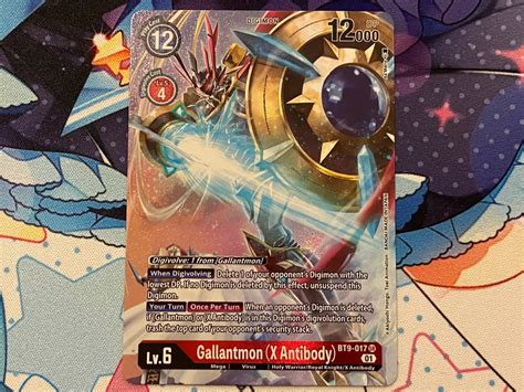 Gallantmon X Antibody BT9 017 Alternate Art X 53 OFF