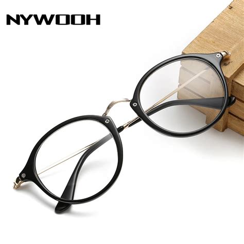 NYWOOH, прозрачные оптические очки для женщин и мужчин, круглые оправы ...