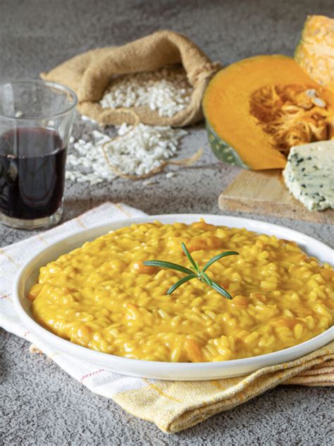 Risotto Zucca E Gorgonzola Cremoso E Gustosissimo