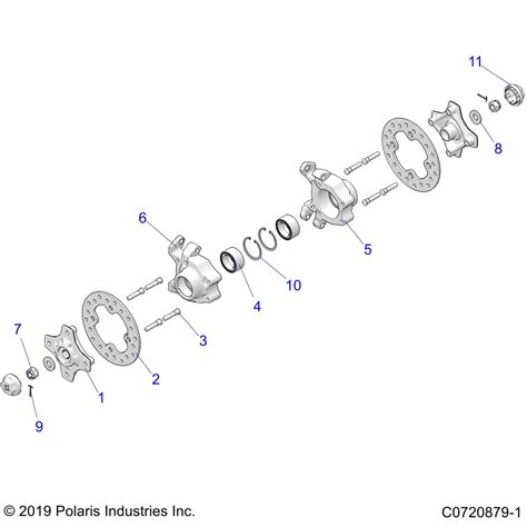 SUSPENSION PORTE BAGAGES ARRIERE ET MOYEU POUR RZR PRO XP 2020 Esprit