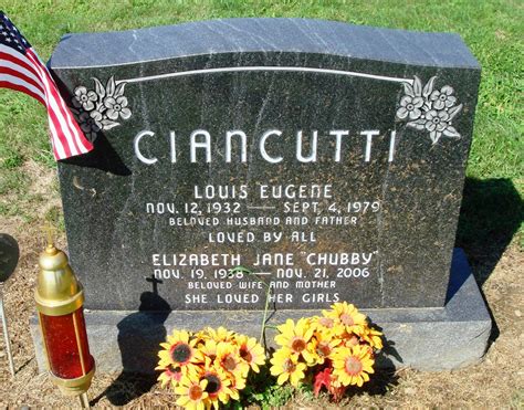 Elizabeth Jane Antonacci Ciancutti 1938 2006 Find A Grave Memorial