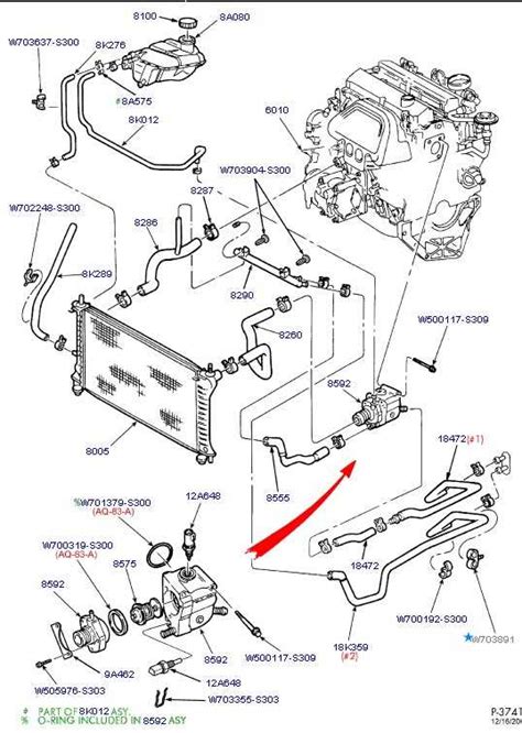 Visual Explainer How The Cooling System Works In A 2000 Ford Focus