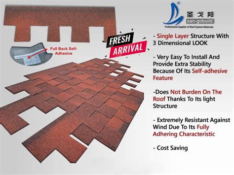 America Shingle Standard Roof Tile Manufacturer Wholesale Retail China