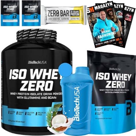 Biotech Iso Whey Zero G Bia Ko Izolat Wpc Wpi Bia Ka Wpi