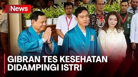 Potret Prabowo Gibran Tes Kesehatan Di Rspad Youtube