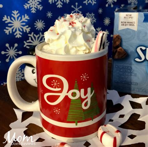 Swiss Miss Cup Of Cozy Warm Up With Peppermint Stick Hot Cocoa SwissMissMoments Mom Does