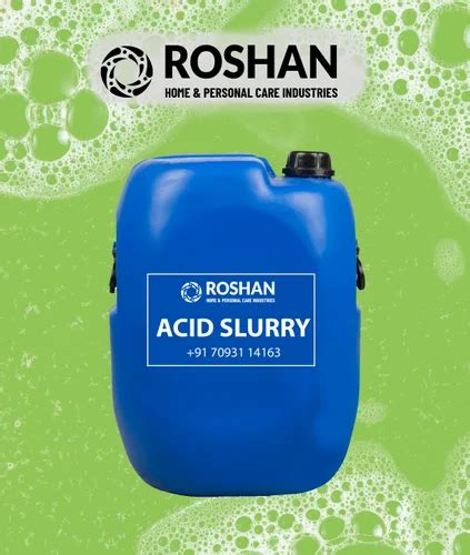 Acid Slurry For Liquid Detergent Premium Grade At Rs Kg Acid