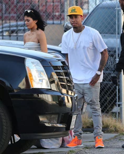 Kylie Jenner And Her Boyfriend Tyga Out Shopping In Hollywood Mirror Online