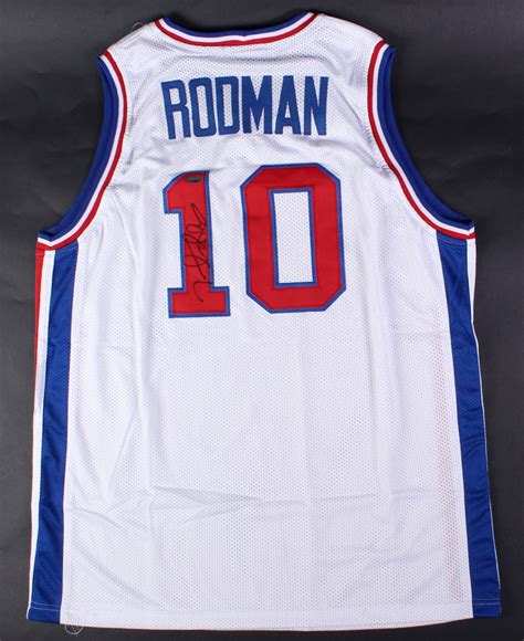 Dennis Rodman Signed Pistons Jersey (TriStar Hologram) | Pristine Auction