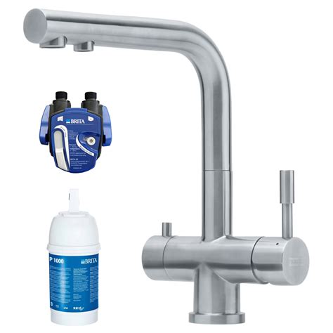 Franke Wellfresh 110 3 Wege Wasserhahn L Auslauf Edelstahl Massiv