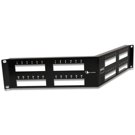 Siemon Max Cat Angled Patch Panel Networks Centre