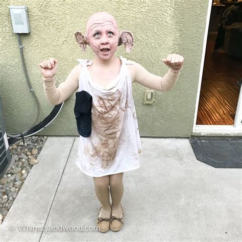 Dobby Costume Harry Potter Diy Halloween Costume Dobby Costume Harry Potter Costume Diy