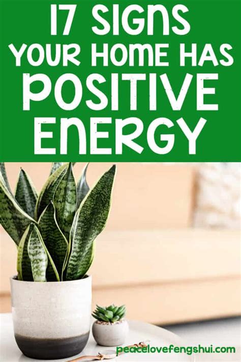 17 Signs Of Positive Energy In Your Home Good Feng Shui