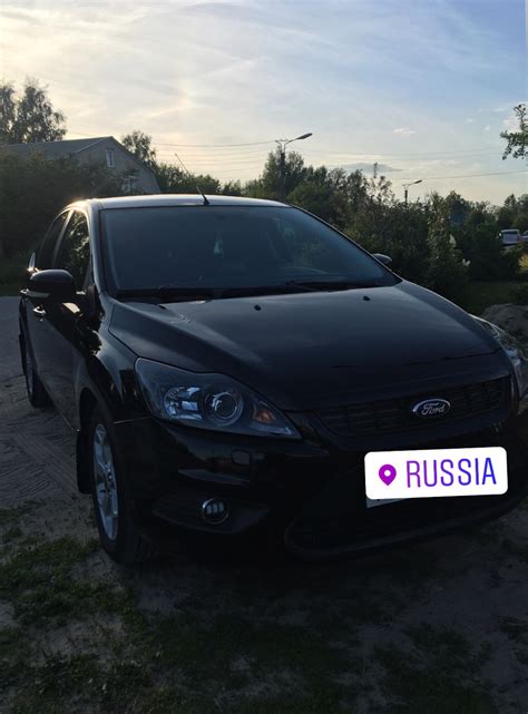 ️Полиуретановая пленка на фары Ford Focus 2 Рестайлинг — Ford Focus ...