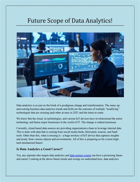 Future Scope Of Data Analytics By Careerera Online Issuu