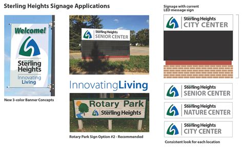 City Of Sterling Heights Identity Creative