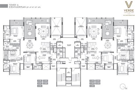 F Residences Kalyani Nagar Floor Plan Floorplans Click