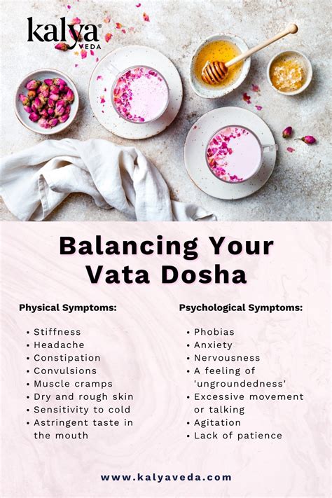 How To Balance Your Dosha Kalya Veda Ayurvedic Recipes Vata