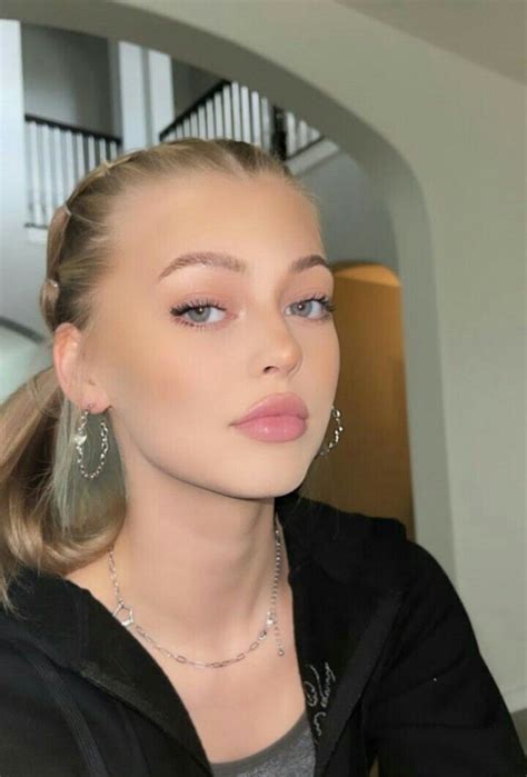 Loren Gray Loren Gray Blonde Aesthetic Hair Ponytail Styles