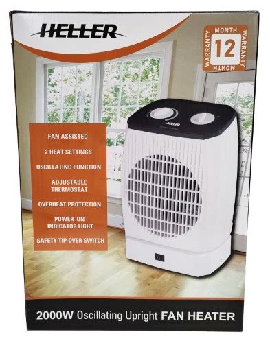 Heller 2000w Oscillating Fan Heater 042900245147 Cash Converters