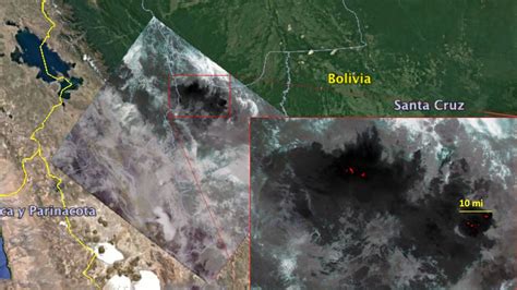 NASA Satellites Tracking Amazon Fires Show Heavy Smoke, Scorched Earth ...