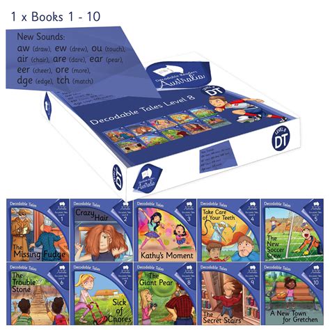 Decodable Tales Level 8 Individual Set Decodable Readers Australia