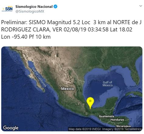 Sismo En La Ciudad De México De Magnitud 23 Grados El Epicentro Se