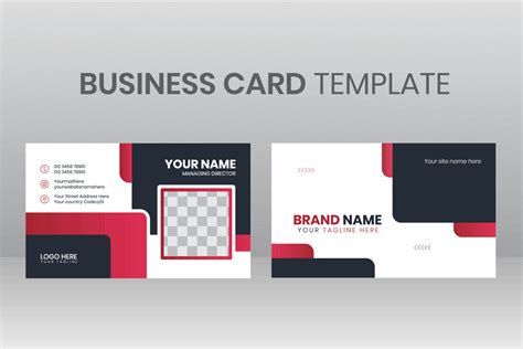 Business Postcard Design 20642841 Vector Art at Vecteezy