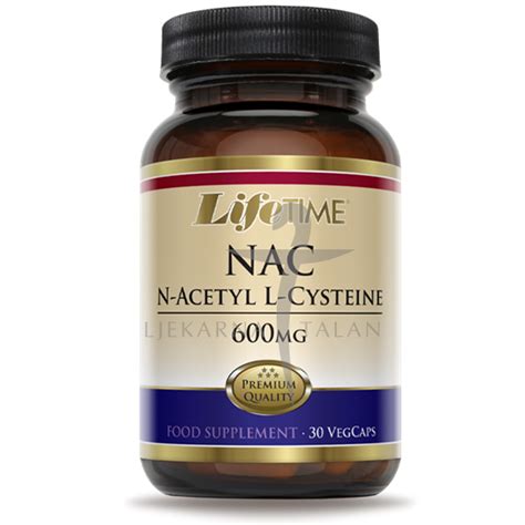 LifeTime NAC / N-acetilcistein kapsule - LjekarnaTalan.hr