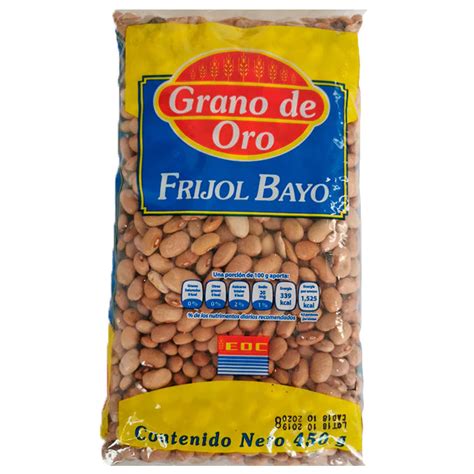 Frijol Bayo Grano De Oro 450 Gr