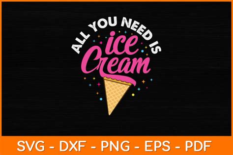 Ice Cream Squad Funny Quotes Svg Design Karimoos Market