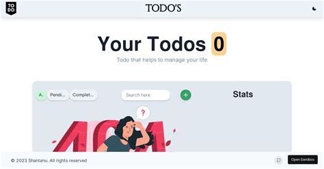 todo - Codesandbox