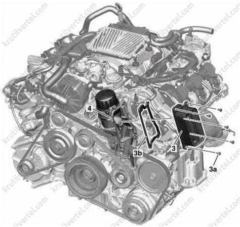 Mercedes C-klasse W204 с 2007 года - масляный фильтр и теплообменник