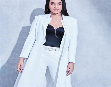 Sonakshi Sinha Looks Stunning in White Ensemble